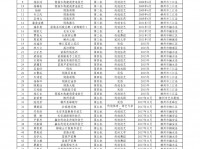 柳州市自治区级非物质文化遗产项目代表性传承人一览表